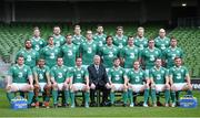 15 November 2014; The Ireland squad ahead of their Guinness Series game against Georgia on Sunday. Ireland Rugby Squad Training, Aviva Stadium, Lansdowne Road, Dublin. Picture credit: Matt Browne / SPORTSFILE