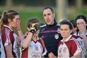 16 November 2014; Termon manager Francie Friel. TESCO HomeGrown All-Ireland Ladies Football Senior Club Championship Semi-Final, Kilkerrin-Clonberne v Termon, Clonberne GAA Pitch, Clonberne, Co. Galway. Picture credit: Ray Ryan / SPORTSFILE