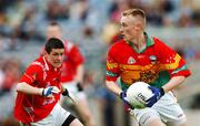 24 June 2007; Alan Callinan, Carlow, in action against Louth. ESB Leinster Minor Football Championship Semi-Final, Carlow v Louth, Croke Park, Dublin. Picture credit: Matt Browne / SPORTSFILE
