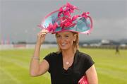 1 July 2007; Helen Ryan, from Tipperary Town, enjoying the days races at the Curragh Racecourse, Co. Kildare. Picture credit: Matt Browne / SPORTSFILE