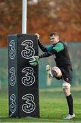 18 November 2014; Ireland's Jamie Heaslip in action during squad training ahead of their side's Guinness Series match against Australia on Saturday. Ireland Rugby Squad Training, Carton House, Maynooth, Co. Kildare. Picture credit: Barry Cregg / SPORTSFILE