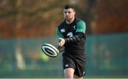 18 November 2014; Ireland's Robbie Henshaw in action during squad training ahead of their side's Guinness Series match against Australia on Saturday. Ireland Rugby Squad Training, Carton House, Maynooth, Co. Kildare. Picture credit: Barry Cregg / SPORTSFILE