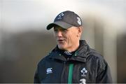 18 November 2014; Ireland head coach Joe Schmidt during squad training ahead of their side's Guinness Series match against Australia on Saturday. Ireland Rugby Squad Training, Carton House, Maynooth, Co. Kildare. Picture credit: Barry Cregg / SPORTSFILE