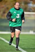 18 November 2014; Ireland's Rory Best in action during squad training ahead of their side's Guinness Series match against Australia on Saturday. Ireland Rugby Squad Training, Carton House, Maynooth, Co. Kildare. Picture credit: Barry Cregg / SPORTSFILE