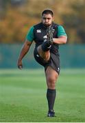 18 November 2014; Ireland's Rodney Ah You in action during squad training ahead of their side's Guinness Series match against Australia on Saturday. Ireland Rugby Squad Training, Carton House, Maynooth, Co. Kildare. Picture credit: Barry Cregg / SPORTSFILE