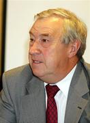 6 July 2007; New Irish Football Association President Raymond Kennedy at the Northern Ireland New Kit Launch. Malone Lodge, Belfast. Picture credit: Oliver McVeigh / SPORTSFILE