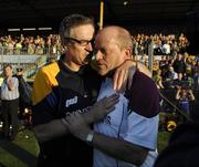 7 July 2007; Clare manager Tony Considine, left, with Galway manager Ger Loughnane after the final whistle. Guinness All-Ireland Senior Hurling Championship Qualifier, Group 1A, Round 2, Clare v Galway, Cusack Park, Ennis, Co. Clare. Picture credit: Brendan Moran / SPORTSFILE