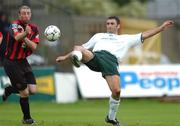 9 July 2007; Stephen Fox, Bray Wanderers, in action against Owen Heary, Bohemians. eircom League of Ireland Premier Division, Bohemians v Bray Wanderers, Dalymount Park, Dublin. Picture credit: David Maher / SPORTSFILE