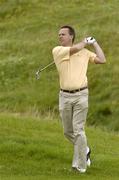 12 July 2007; Leslie Walker, Dundalk Golf Club, plays from the rough onto the 11th green. Irish PGA Golf Championship, 2nd Round, European Club Golf Club, Brittas Bay, Co. Wicklow. Picture credit: Matt Browne / SPORTSFILE