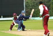 12 July 2007; Neil McCallum, Scotland, bats during the game. Irish Cricket Union, Scotland v West Indies, Clontarf, Co. Dublin. Picture credit: Caroline Quinn / SPORTSFILE