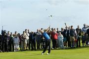 14 July 2007; Padraig Harrington shoots onto the 18th during the Irish PGA Golf Championship, Final Round, European Club Golf Club, Brittas Bay, Co. Wicklow. Picture credit: Ray Lohan / SPORTSFILE *** Local Caption ***