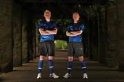12 July 2007; PUMA players Mark Vaughan, Dublin, left, and Ross Munnelly, Laois, pictured ahead of Sunday's Leinster Senior Football Championship final at Croke Park. Picture credit: David Maher / SPORTSFILE