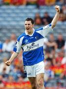 15 July 2007; Conor Meredith celebrates scoring Laois' second goal from the penalty spot. ESB Leinster Minor Football Championship Final, Laois v Carlow, Croke Park, Dublin. Picture credit: Ray McManus / SPORTSFILE