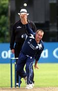 15 July 2007; Scotland captain Ryan Watson bowls during the game. Irish Cricket Union, Quadrangular Series, Ireland v Scotland, Stormont, Belfast, Co. Antrim. Picture credit: Barry Chambers / SPORTSFILE