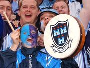 15 July 2007; Dublin supporters on Hill 16. Bank of Ireland Leinster Senior Football Championship Final, Dublin v Laois, Croke Park, Dublin. Picture credit: Ray McManus / SPORTSFILE