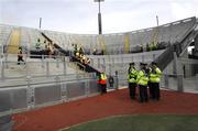 15 July 2007; A general view of Croke Park as Gardaí and security staff prepare for the game. Bank of Ireland Leinster Senior Football Championship Final, Dublin v Laois, Croke Park, Dublin. Picture credit: Ray McManus / SPORTSFILE