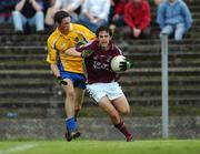 8 July 2007; Jonathan Ryan, Galway, in action against Paul O'Grady, Roscommon. ESB Connacht Minor Football Championship Final, Roscommon v Galway, Dr. Hyde Park, Roscommon. Picture credit: Ray McManus / SPORTSFILE