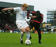 28 July 2007; Paul McShane, Sunderland, in action against Darren Mansaram, Bohemians. Pre-season Friendly, Bohemians v Sunderland, Dalymount Park, Dublin. Picture credit; Pat Murphy / SPORTSFILE