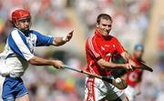 29 July 2007; Jerry O'Connor, Cork, is hooked by James Murray, Waterford. Guinness All-Ireland Senior Hurling Championship Quarter-Final, Cork v Waterford, Croke Park, Dublin. Picture credit; Brendan Moran / SPORTSFILE