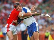 29 July 2007; Dan Shanahan, Waterford, in action against Ronan Curran, Cork. Guinness All-Ireland Senior Hurling Championship Quarter-Final, Cork v Waterford, Croke Park, Dublin. Picture credit; David Maher / SPORTSFILE