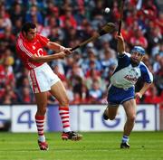 29 July 2007; Sean Og O hAilpin, Cork, in action against Michael Walsh, Waterford. Guinness All-Ireland Senior Hurling Championship Quarter-Final, Cork v Waterford, Croke Park, Dublin. Picture credit; Ray McManus / SPORTSFILE