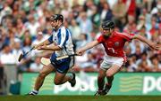 29 July 2007; Paul Flynn, Waterford, in action against Shane O'Neill, Cork. Guinness All-Ireland Senior Hurling Championship Quarter-Final, Cork v Waterford, Croke Park, Dublin. Picture credit; Brendan Moran / SPORTSFILE