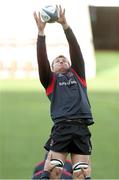 5 December 2014; Ulster's Franco van der Merwe during their captain's run ahead of their side's European Rugby Champions Cup 2014/15, Pool 3, Round 3, match against Scarlets on Saturday. Kingspan Stadium, Ravenhill Park, Belfast, Co. Antrim. Picture credit: John Dickson / SPORTSFILE