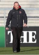 5 December 2014; Ulster head coach Neil Doak during their captain's run ahead of their side's European Rugby Champions Cup 2014/15, Pool 3, Round 3, match against Scarlets on Saturday. Kingspan Stadium, Ravenhill Park, Belfast, Co. Antrim. Picture credit: John Dickson / SPORTSFILE