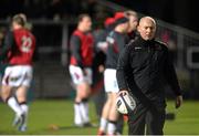 6 December 2014; Ulster head coach Neil Doak. European Rugby Champions Cup 2014/15, Pool 3, Round 3, Ulster v Scarlets, Kingspan Stadium, Ravenhill Park, Belfast, Co. Antrim.  Picture credit: Oliver McVeigh / SPORTSFILE