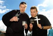 2 August 2007; Don Gleeson, from Cambra, Australia, and Vaughan Campbell, from Newcastle, Australia, enjoy a day at the Galway Races. Galway Racecourse, Ballybrit, Co. Galway. Picture credit; Pat Murphy / SPORTSFILE