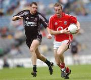 4 August 2007; Nicholas Murphy, Cork, in action against Kieran Quinn, Sligo. Bank of Ireland Football Championship Quarter Final, Sligo v Cork, Croke Park, Dublin. Picture Credit; Brian Lawless / SPORTSFILE