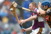 5 August 2007; Damien Fitzhenry, Wexford, in action against Willie O'Dwyer, Kilkenny. Guinness All-Ireland Hurling Championship Semi-Final, Kilkenny v Wexford, Croke Park, Dublin. Picture credit; David Maher / SPORTSFILE