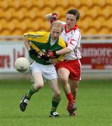 5 August 2007; Eoin Kennedy, Kerry, in action against Ryan Pickering, Tyrone. ESB All-Ireland Minor Football Championship Quater-Final, Tyrone v Kerry, O'Connor Park, Tullamore, Co. Offaly. Picture credit; Oliver McVeigh / SPORTSFILE