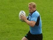 7 August 2007; Ireland's Jamie Heaslip in action during squad training. Ireland rugby training, Stradbrook Road, Dublin. Picture credit; Pat Murphy / SPORTSFILE