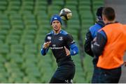 12 December 2014; Leinster's Zane Kirchner in action during their captains run ahead of their European Rugby Champions Cup, pool 2, round 4, match against Harlequins on Saturday. Leinster Rugby Captain's Run. Aviva Stadium, Lansdowne Road, Dublin Picture credit: Piaras Ó Mídheach / SPORTSFILE