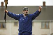 5 August 2007; Waterford's Tracy Kiely celebrates following her side's late comeback. Derry v Waterford, All-Ireland Under 16B Camogie Championship Final, St. Peregrines Park, Blanchardstown, Co. Dublin. Picture Credit; Stephen McCarthy / SPORTSFILE