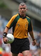 04 August 2007; Referee Pat McEnaney, Monaghan. Bank of Ireland Football Championship Quarter Final, Sligo v Cork, Croke Park, Dublin. Picture Credit; Stephen McCarthy / SPORTSFILE