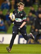 13 December 2014; Action from the Bank of Ireland's Half-Time Minis League match between DLSP Eagles and Gretstones Seagulls. European Rugby Champions Cup 2014/15, Pool 2, Round 4, Leinster v Harlequins. Aviva Stadium, Lansdowne Road, Dublin. Picture credit: Brendan Moran / SPORTSFILE