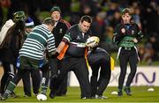 13 December 2014; Action from the Bank of Ireland's Half-Time Minis League match between DLSP Eagles and Gretstones Seagulls. European Rugby Champions Cup 2014/15, Pool 2, Round 4, Leinster v Harlequins. Aviva Stadium, Lansdowne Road, Dublin. Picture credit: Brendan Moran / SPORTSFILE