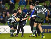 13 December 2014; Action from the Bank of Ireland's Half-Time Minis League match between DLSP Eagles and Gretstones Seagulls. European Rugby Champions Cup 2014/15, Pool 2, Round 4, Leinster v Harlequins. Aviva Stadium, Lansdowne Road, Dublin. Picture credit: Brendan Moran / SPORTSFILE