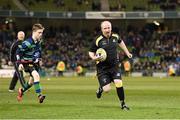 13 December 2014; Action from the Bank of Ireland's Half-Time Minis game featuring Westmanstown Taggers and Seapoint RFC. European Rugby Champions Cup 2014/15, Pool 2, Round 4, Leinster v Harlequins. Aviva Stadium, Lansdowne Road, Dublin. Picture credit: Stephen McCarthy / SPORTSFILE