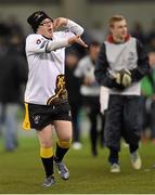 13 December 2014; Action from the Bank of Ireland's Half-Time Minis game featuring Westmanstown Taggers and Seapoint RFC. European Rugby Champions Cup 2014/15, Pool 2, Round 4, Leinster v Harlequins. Aviva Stadium, Lansdowne Road, Dublin. Picture credit: Stephen McCarthy / SPORTSFILE