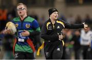 13 December 2014; Action from the Bank of Ireland's Half-Time Minis game featuring Westmanstown Taggers and Seapoint RFC. European Rugby Champions Cup 2014/15, Pool 2, Round 4, Leinster v Harlequins. Aviva Stadium, Lansdowne Road, Dublin. Picture credit: Stephen McCarthy / SPORTSFILE