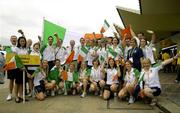 8 August 2007; Members of the Ireland delegation at the Grand Opening Ceremony of the World University Games. World University Games 2007, Grand Opening Ceremony, Rajamangala Stadium, Sports Authority of Thailand, Huamark, Bangkok. Picture credit: Brian Lawless / SPORTSFILE