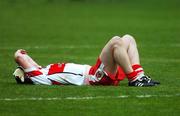 11 August 2007; Fergal Doherty, Derry, at the end of the game. Bank of Ireland All-Ireland Senior Football Championship Quarter-Final, Dublin v Derry, Croke Park, Dublin. Picture credit; Ray McManus / SPORTSFILE