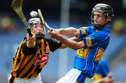 12 August 2007; Michael Heffernan, Tipperary, in action against Conor Fogarty, Kilkenny. ESB All-Ireland Minor Hurling Semi-Final, Tipperary v Kilkenny, Croke Park, Dublin. Picture credit; Brendan Moran / SPORTSFILE