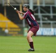 11 August 2007; Jessica Gill, Galway. Gala All-Ireland Senior Camogie Championship semi-final, Wexford v Galway, Nowlan Park, Co. Kilkenny. Picture credit: Matt Browne / SPORTSFILE
