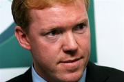 16 August 2007; Republic of Ireland manager Steve Staunton at a press conference to announce his squad for the upcoming friendly against Denmark. Clarion Hotel, Dublin Airport, Co. Dublin. Picture credit: Caroline Quinn / SPORTSFILE