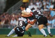 16 August 2007; Marcus Horan, Ireland, in action against Cedine Bergez, left, and Aretl Igiuniz, Bayonne. Rugby World Cup Warm Up Game, Bayonne v Ireland, Stade Jean Dauger, Bayonne, France. Picture credit: Pat Murphy / SPORTSFILE