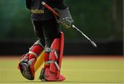 15 August 2014; A general view of a goalkeeper. Electric Ireland Women's Hockey 3 Nations Series, Ireland v Spain, National Hockey Stadium, UCD, Dublin. Picture credit: Piaras Ó Mídheach / SPORTSFILE